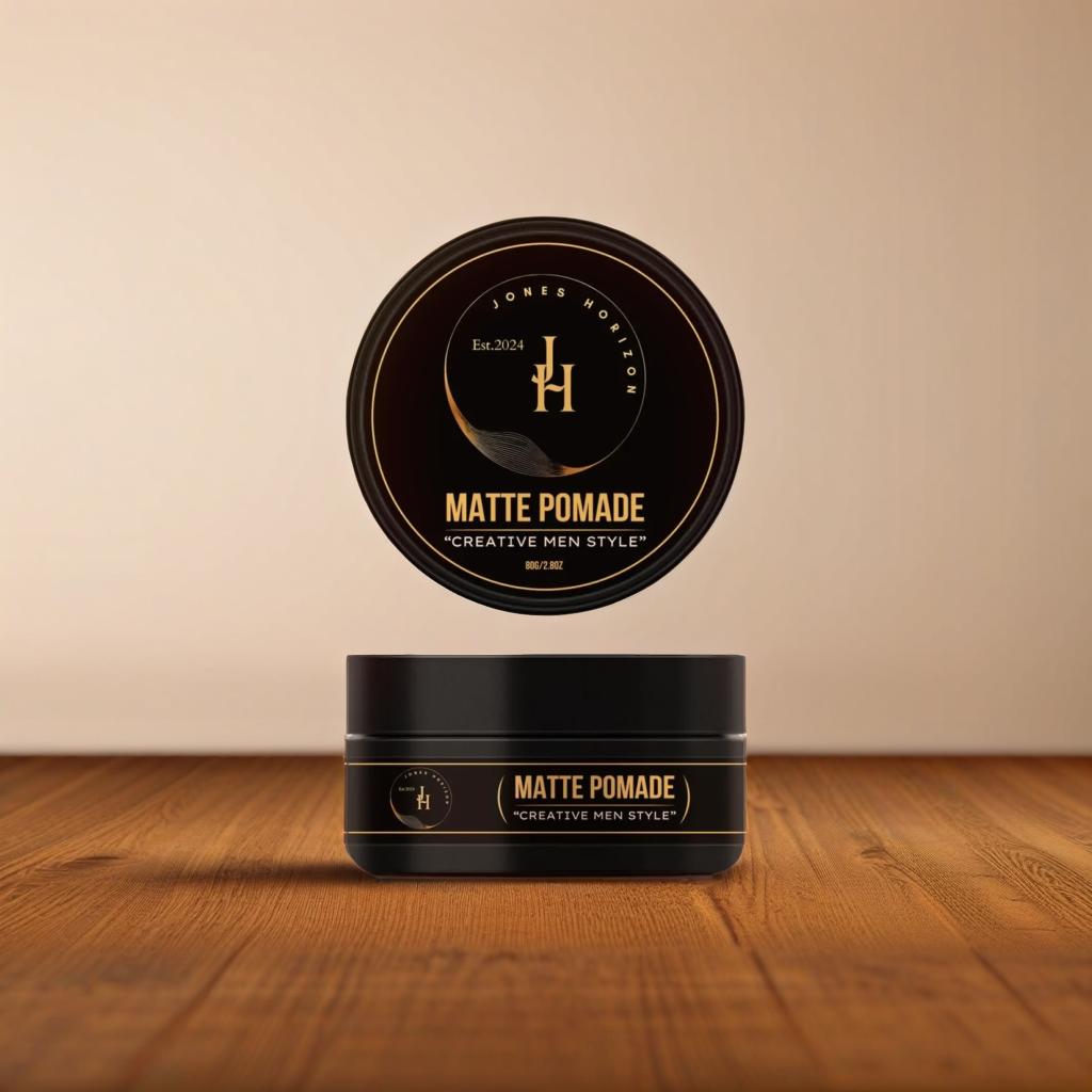 Matte Pomade |Strong Hold. Zero Shine