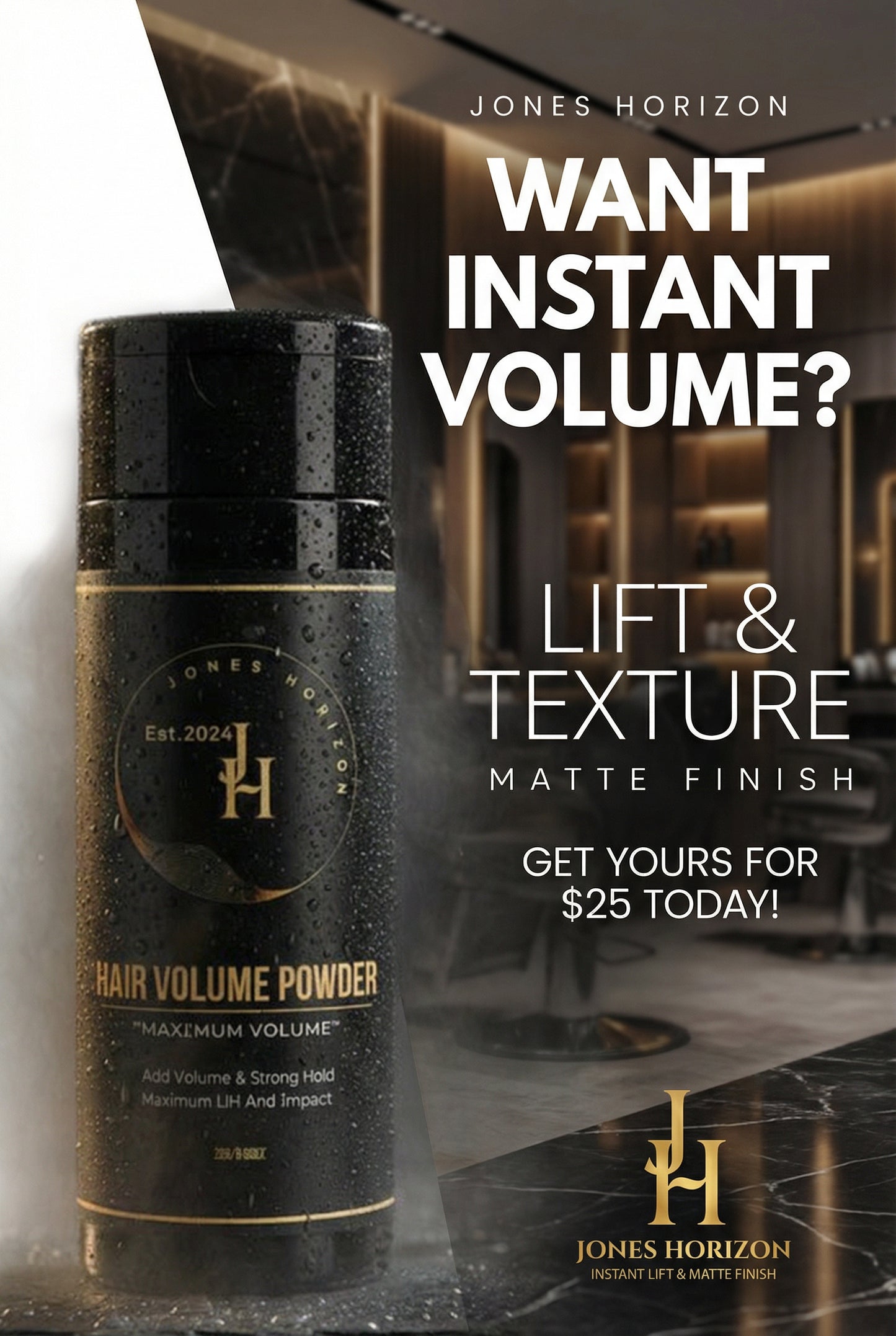 Vanguard Styling Powder | Instant Lift & Matte Finish