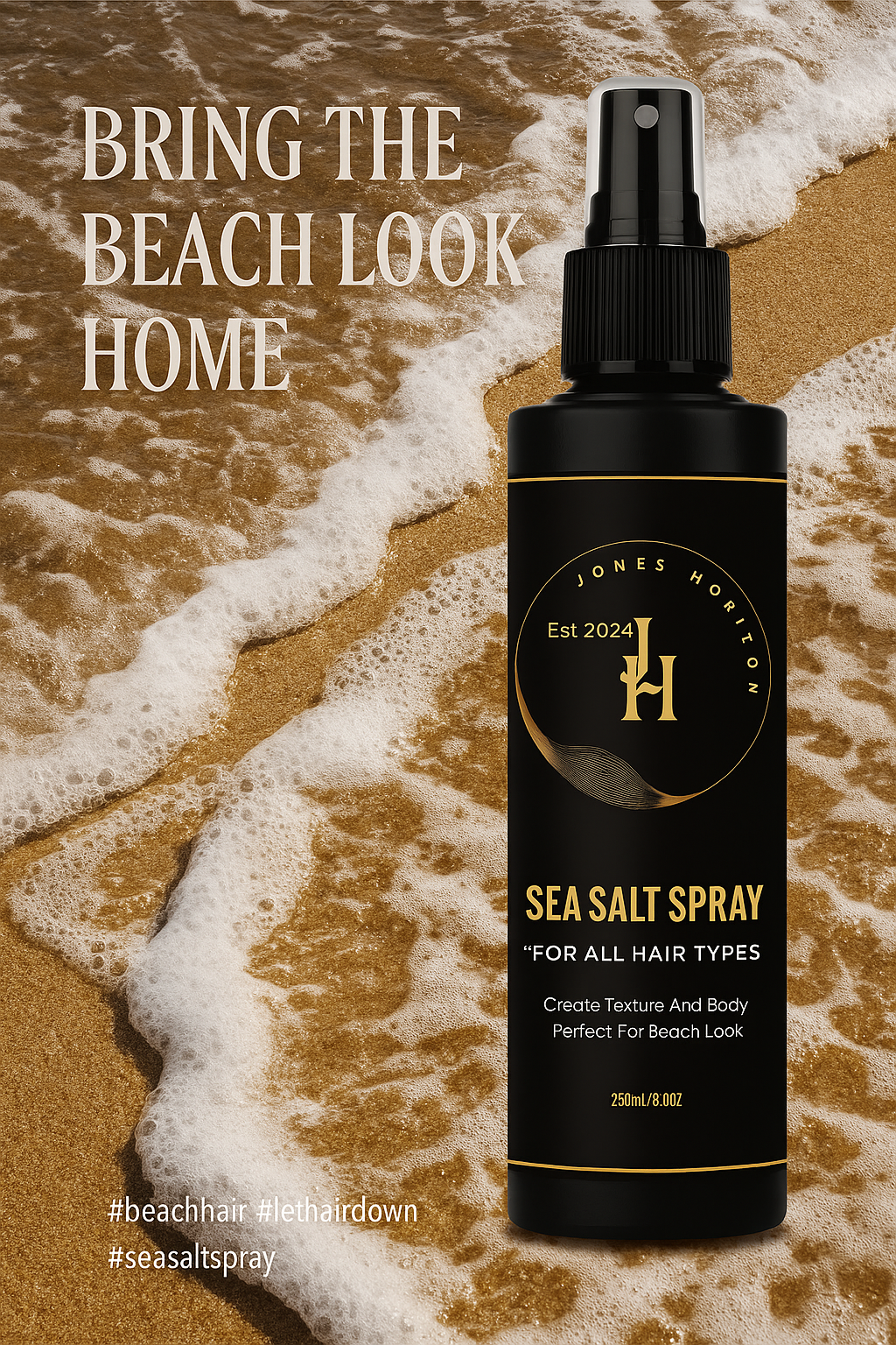 Foundation Sea Salt Spray | Beach Waves & Natural Texture