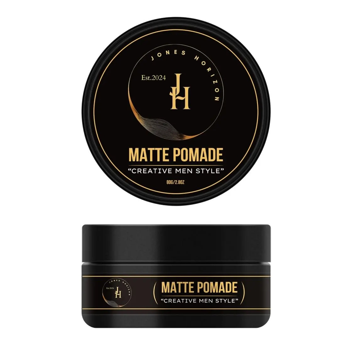 Matte Pomade |Strong Hold. Zero Shine