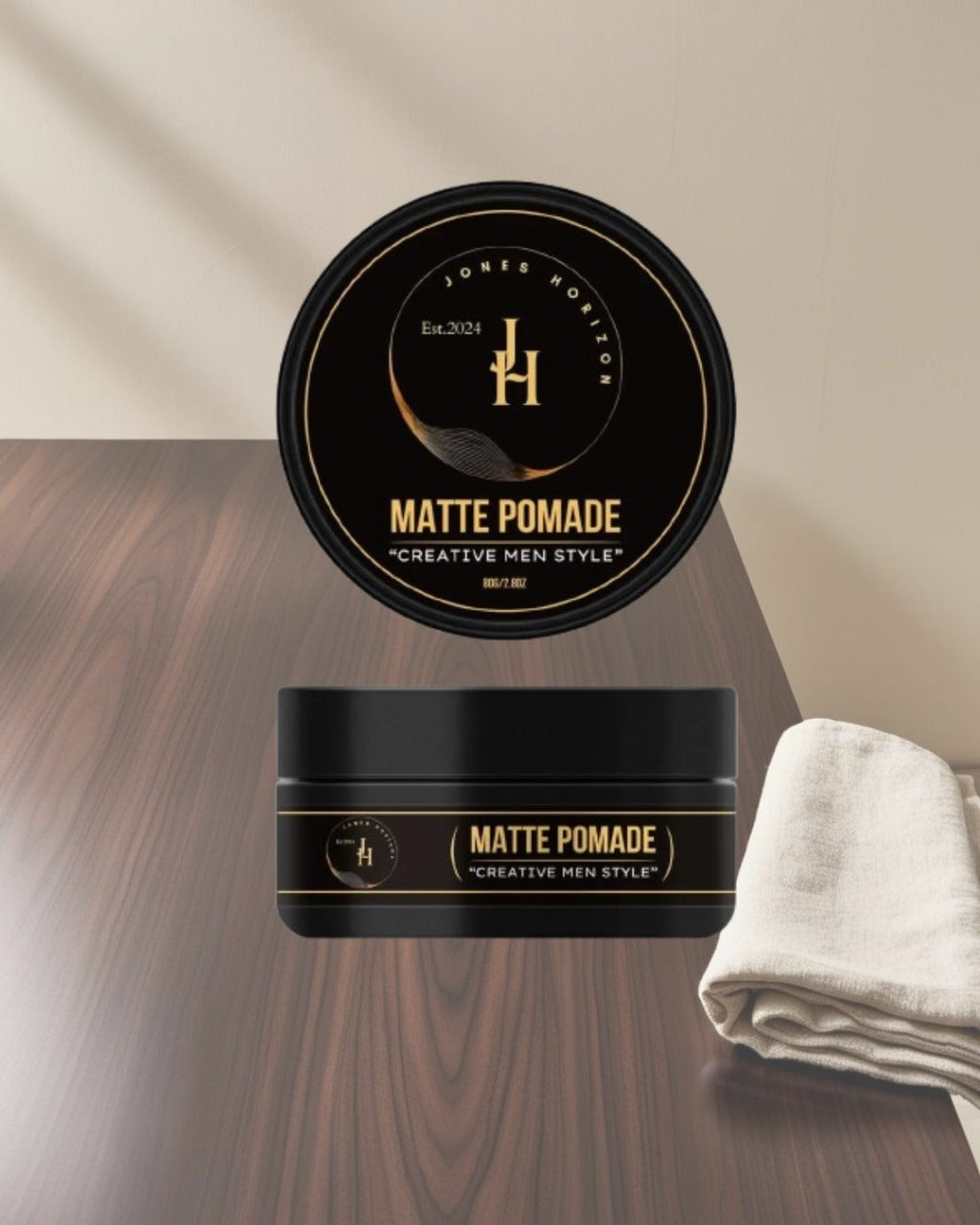 Matte Pomade |Strong Hold. Zero Shine
