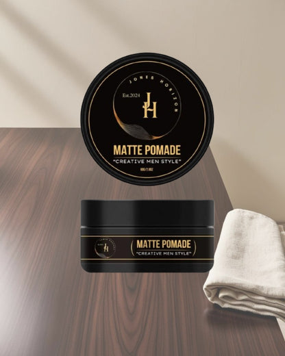 Matte Pomade |Strong Hold. Zero Shine
