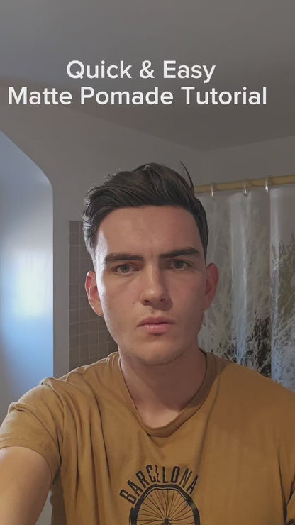 Matte Pomade |Strong Hold. Zero Shine