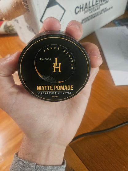 Matte Pomade |Strong Hold. Zero Shine